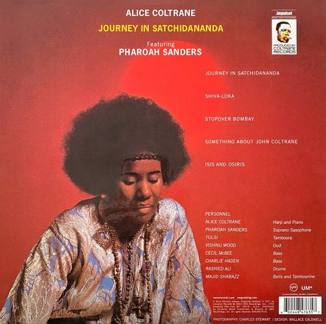 Alice Coltrane, Pharoah Sanders – Journey In Satchidananda (LP, Album, 180g, Vinyl)