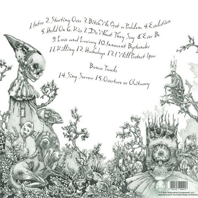 Korn – Untitled (2LP, Album, Deluxe Edition, Limited Edition, Glow in the Dark Jacket Vinyl)