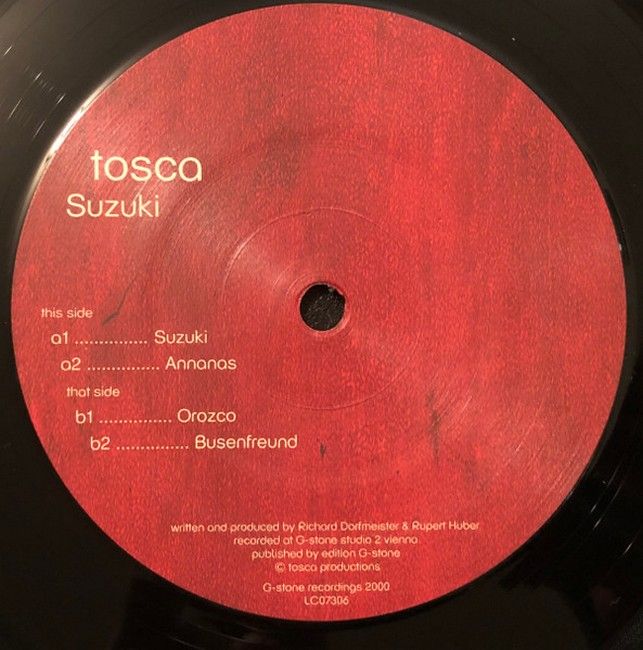 Tosca – Suzuki (2LP, Album, Reissue, Gatefold, Vinyl)