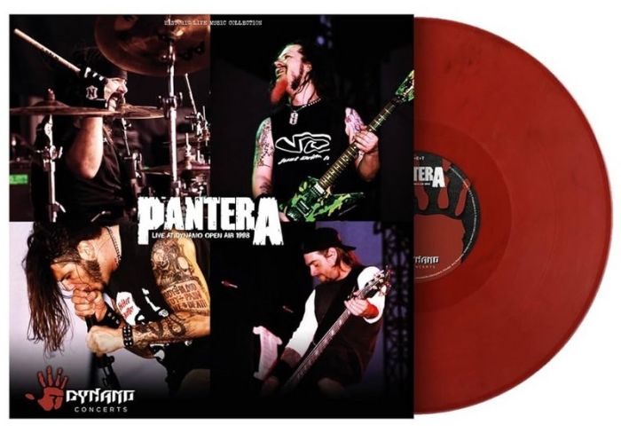 Pantera – Live At Dynamo Open Air 1998 (2LP, Limited Edition, Reissue, Red Marbled, Vinyl)