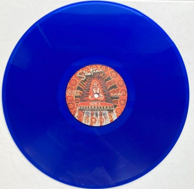Santana – Supernatural (2LP, Album, Blue Vinyl)