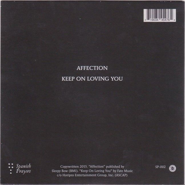 Cigarettes After Sex – Affection (EP, 7", 45 RPM, Single, Vinyl)