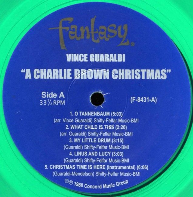 Vince Guaraldi Trio – A Charlie Brown Christmas (Original Sound Track Recording Of The CBS Televisio
