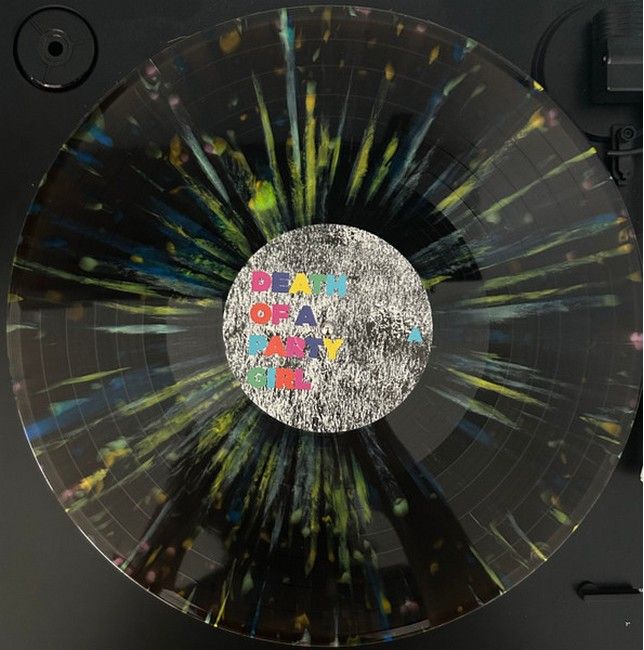 TV Girl - Death Of A Party Girl (LP, Album, Limited Edition, Reissue, Translucent Black w Splatter, Vinyl)