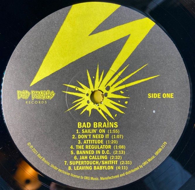 Bad Brains - Bad Brains (LP, Album, Reissue, Remastered, Stereo)