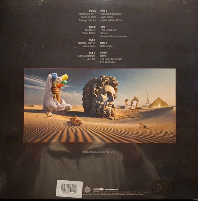 Dream Theater - Quarantieme: Live A Paris (4LP, Album, Stereo, Orange, Box Set, Deluxe Edition, Limited Edition, Vinyl)