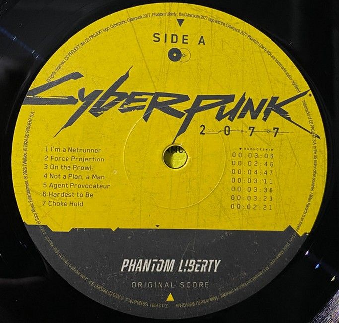Cyberpunk 2077: Phantom Liberty - Original Score (LP, Album, Vinyl)