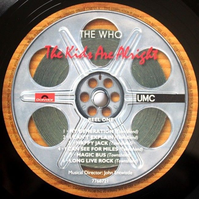 The Who – Music From The Soundtrack Of The Movie - The Kids Are Alright (2LP, Album, Reissue, Vinyl)