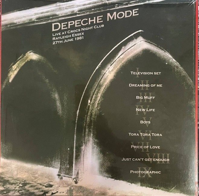 Платівка Depeche Mode – Live At Crocs Night Club June 27, 1981|Депеш Мод