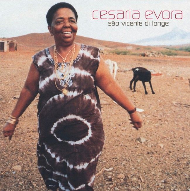Cesaria Evora – Sao Vicente Di Longe (LP, Album, Limited Edition, Numbered, Reissue, Stereo, Orange & Black Marbled Vinyl)