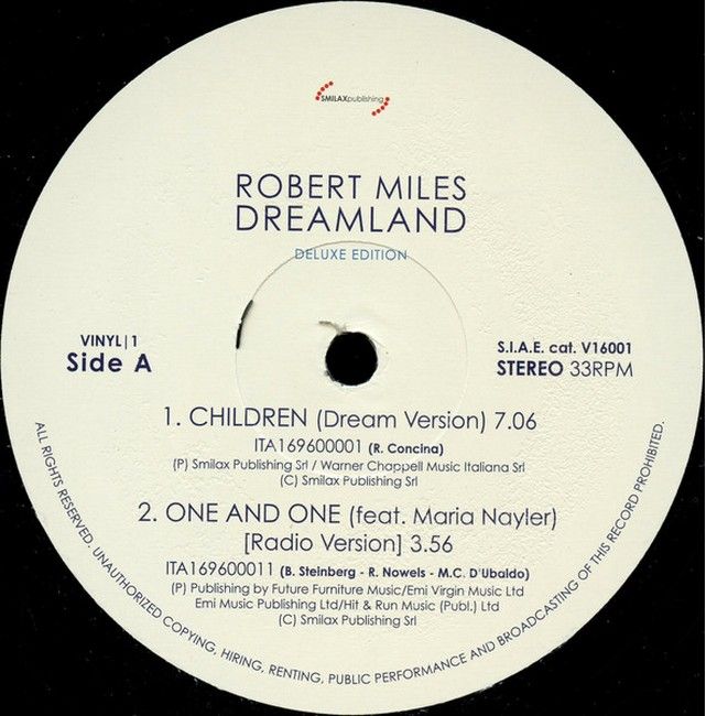 Robert Miles – Dreamland (2LP, CD, Album, Gatefold, Deluxe Edition, Vinyl)