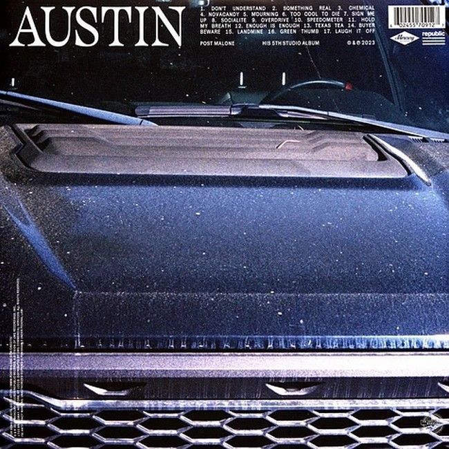 Платівка Post Malone – Austin|Пост Мелоун-Остін(2xLP,Green [Forest] Vinyl)