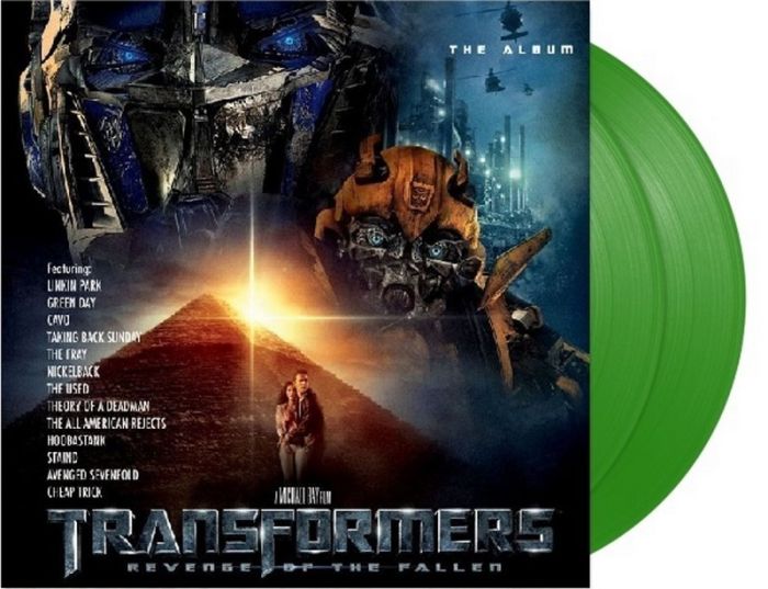 Transformers: Revenge Of The Fallen - The Album (2LP, Single Sided, Etched, Green Vinyl)