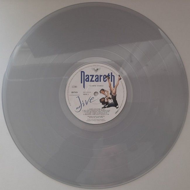 Nazareth – No Jive (LP, Album, Reissue, Remastered, Clear Vinyl)