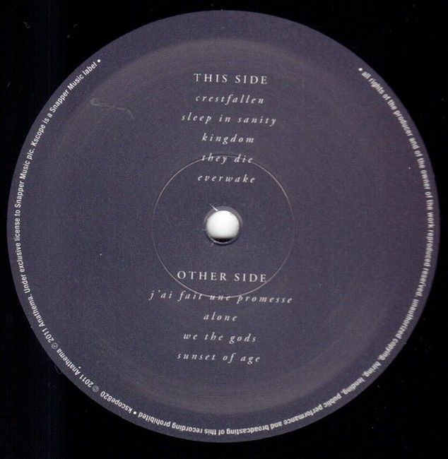 Anathema – Falling Deeper (LP, Album, Limited Edition, Vinyl)