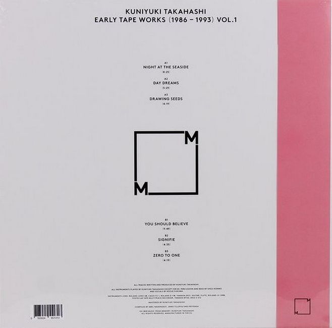 Kuniyuki Takahashi – Early Tape Works (1986 - 1993) Vol. 1 (Vinyl)