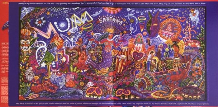 Santana – Supernatural (2LP, Album, Blue Vinyl)