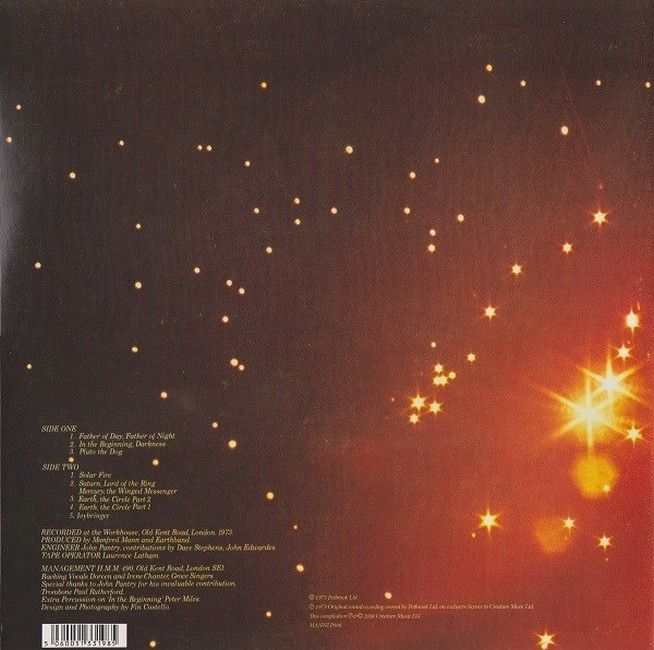 Manfred Mann's Earth Band – Solar Fire (LP, Album, Reissue, Stereo, Vinyl)