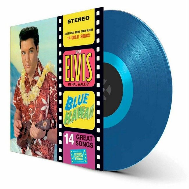 Elvis Presley – Blue Hawaii (LP, Album, Limited Edition, Reissue, Stereo, Blue Vinyl)