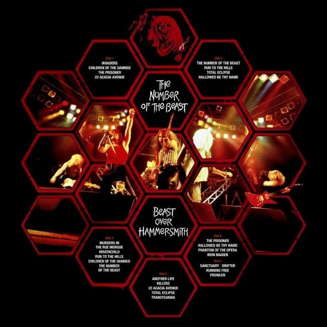Iron Maiden – The Number Of The Beast / Beast Over Hammersmith (3LP, Album, Compilation, Vinyl)