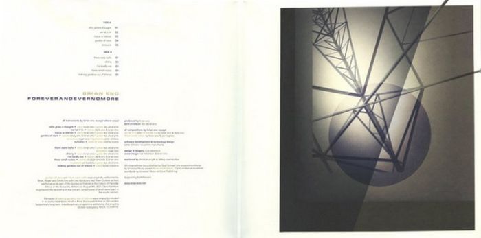 Brian Eno – Foreverandevernomore (LP, Limited Edition, Crystal Clear Vinyl)