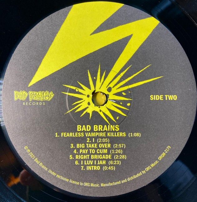 Bad Brains - Bad Brains (LP, Album, Reissue, Remastered, Stereo)