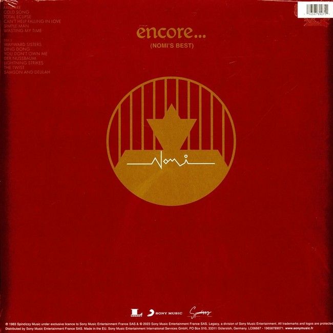 Klaus Nomi – Encore ... (LP, Compilation, Vinyl)