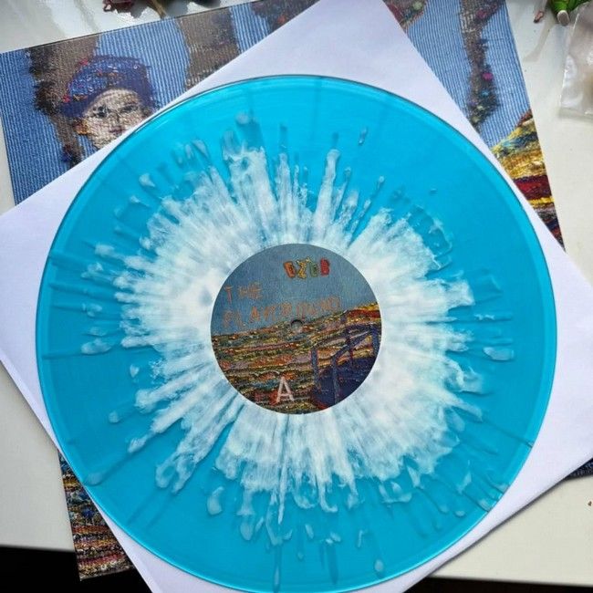 DZ'OB - The Playground (LP, Album, Limited Edition, Stereo, Transparent blue/ White splatter, 180g Vinyl)