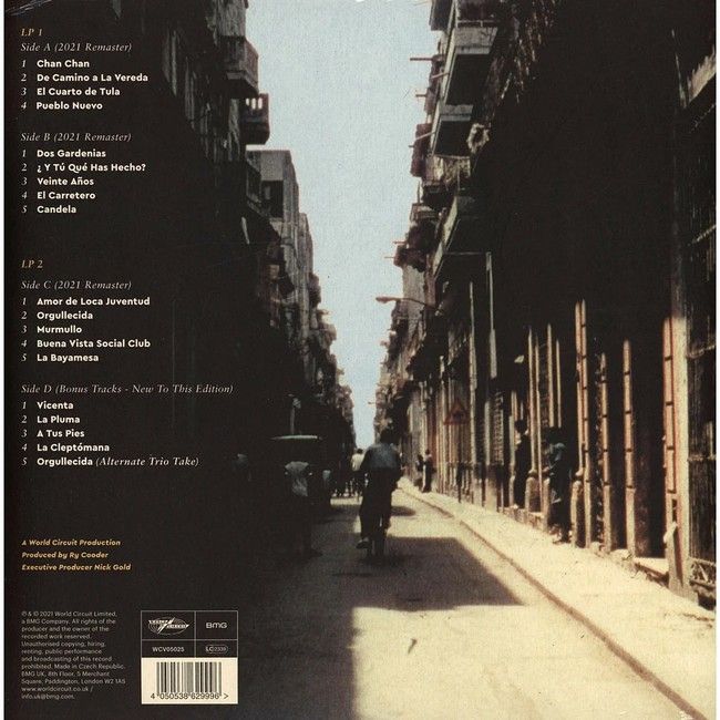 Buena Vista Social Club – Buena Vista Social Club (LP, Album, 180g, Vinyl)