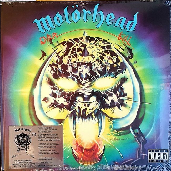 Motorhead – Overkill (2LP, Deluxe Edition, 40th Anniversary Edition) (Vinyl)