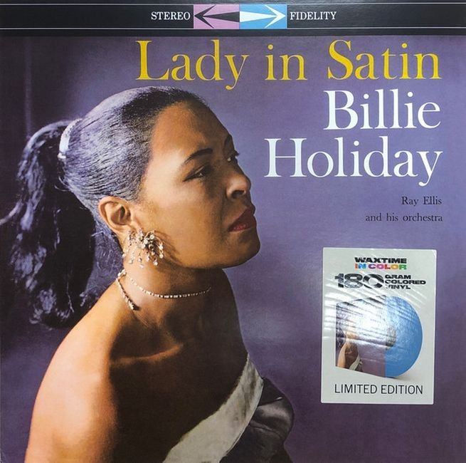 Billie Holiday – Lady In Satin (LP, Album, Limited Edition, Blue Vinyl)