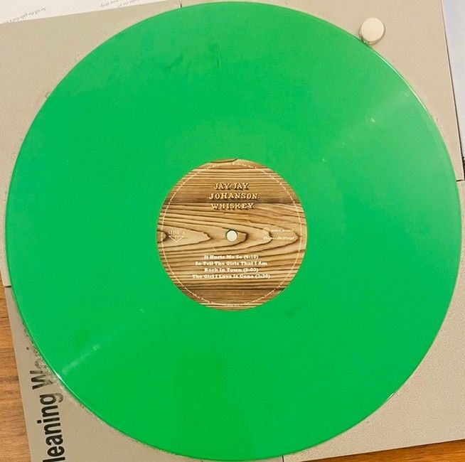 Jay-Jay Johanson – Whiskey (LP, Album, Limited Edition, Green Vinyl)