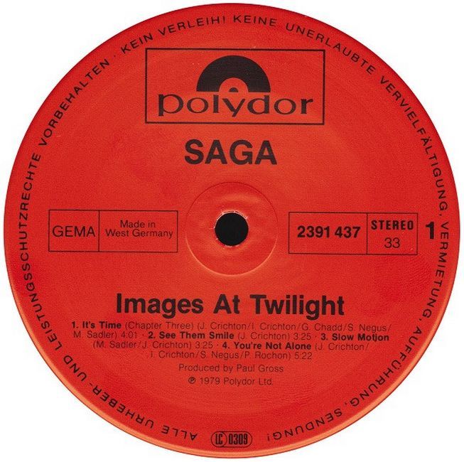 Saga – Images At Twilight