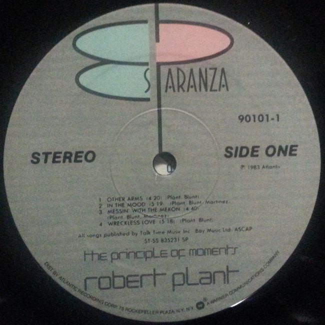 Robert Plant – The Principle Of Moments