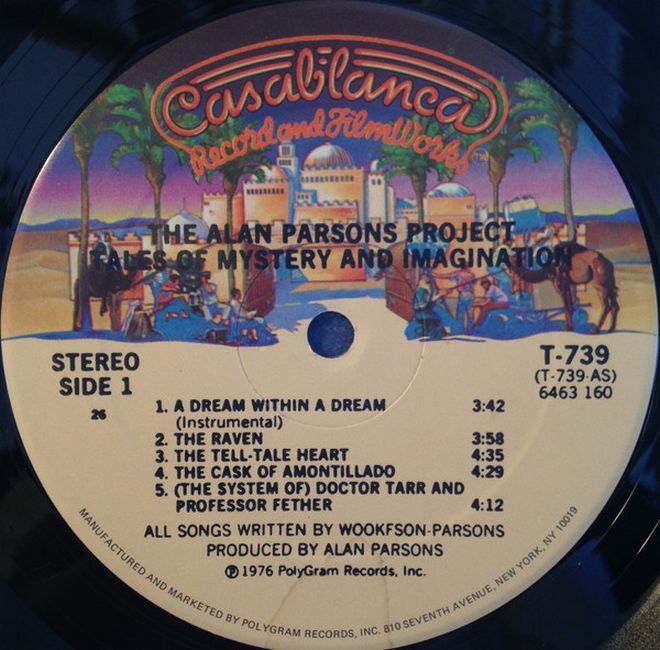 The Alan Parsons Project – Tales Of Mystery And Imagination 
