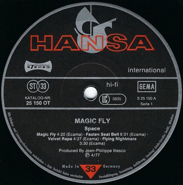 Space – Magic Fly (Vinyl)