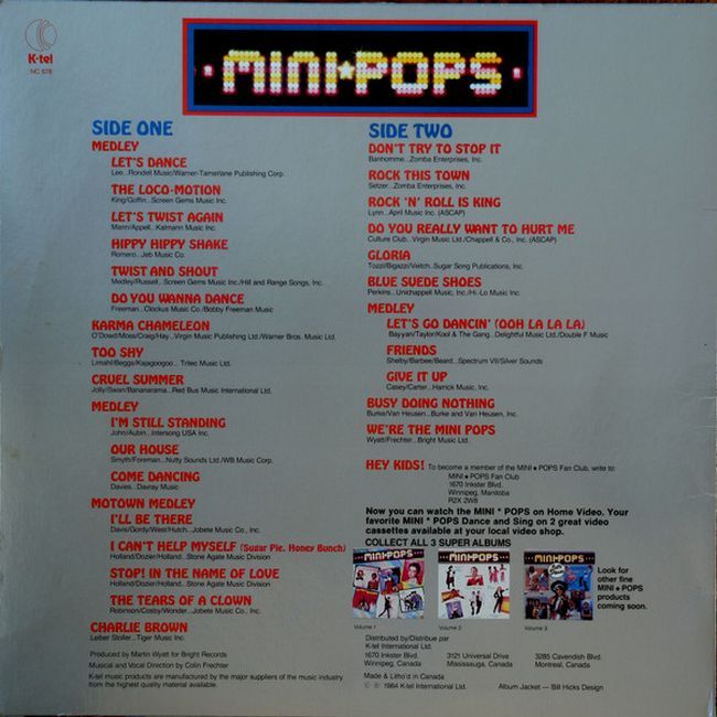 Mini-Pops – Let's Dance (Vinyl)