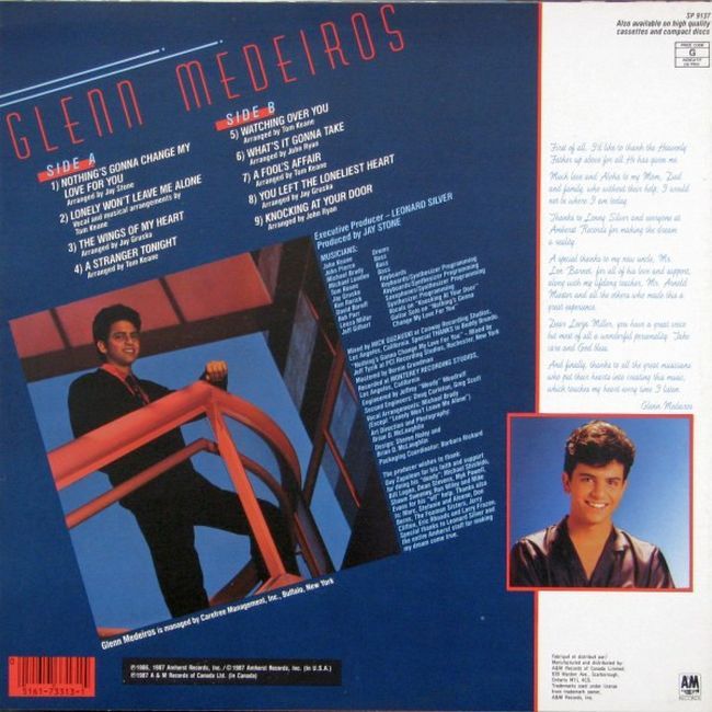 Glenn Medeiros – Glenn Medeiros (Vinyl)
