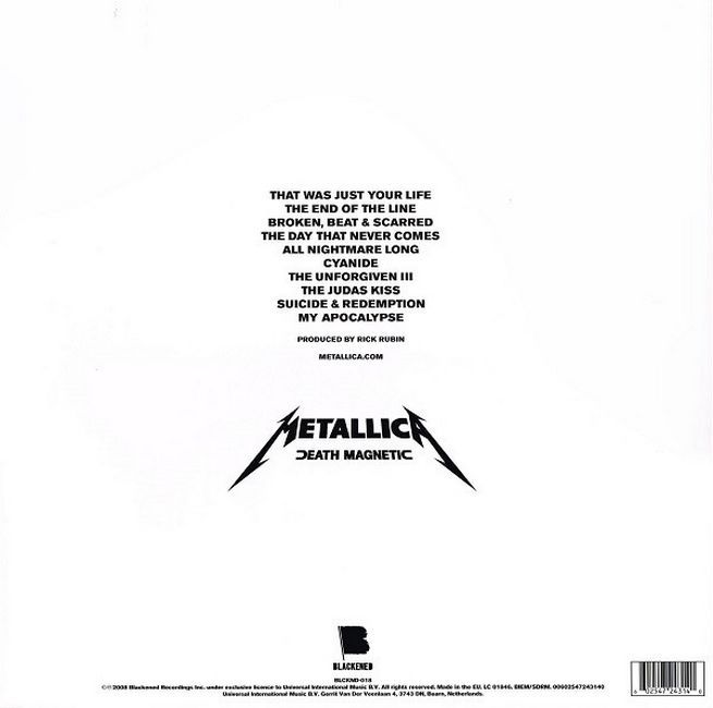 Платівка Металіка |Metallica – Death Magnetic