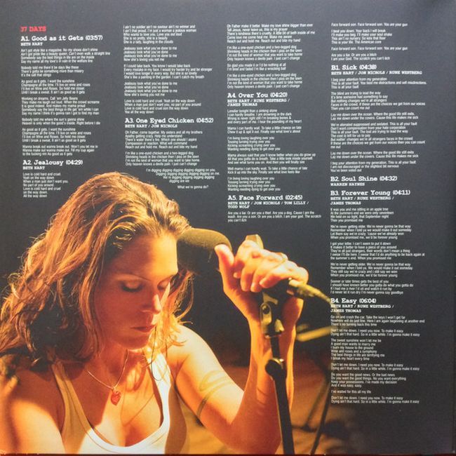 Beth Hart – 37 Days (Vinyl)