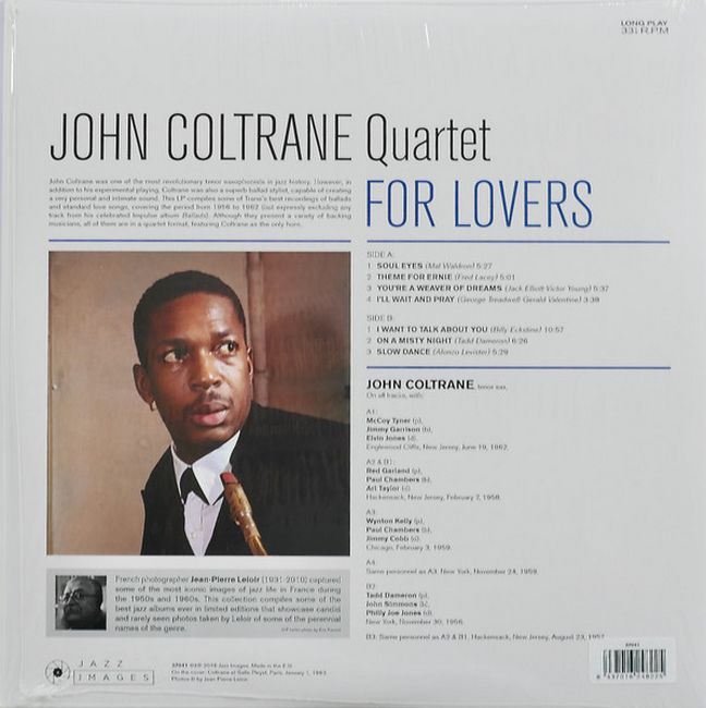John Coltrane Quartet – For Lovers (Vinyl)