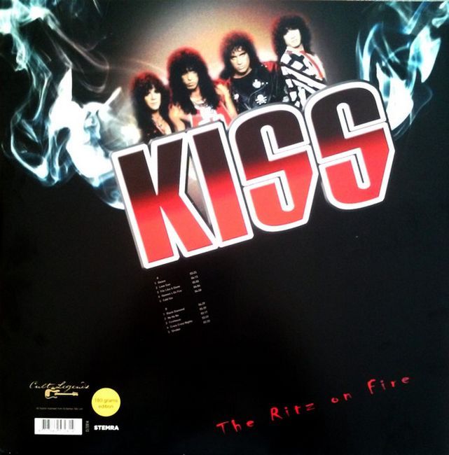 Платівка Kiss – The Ritz On Fire| Кісс