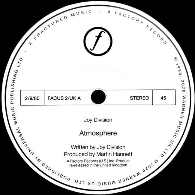 Joy Division – Atmosphere (Single)