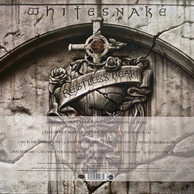 Платівка Уайтснейк | Whitesnake – Restless Heart 