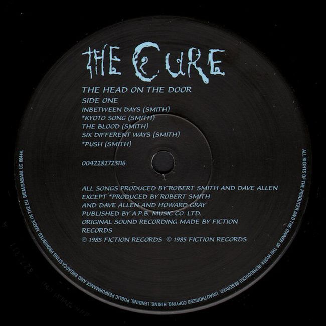 The Cure – The Head On The Door (LP, Album, Stereo, Vinyl)