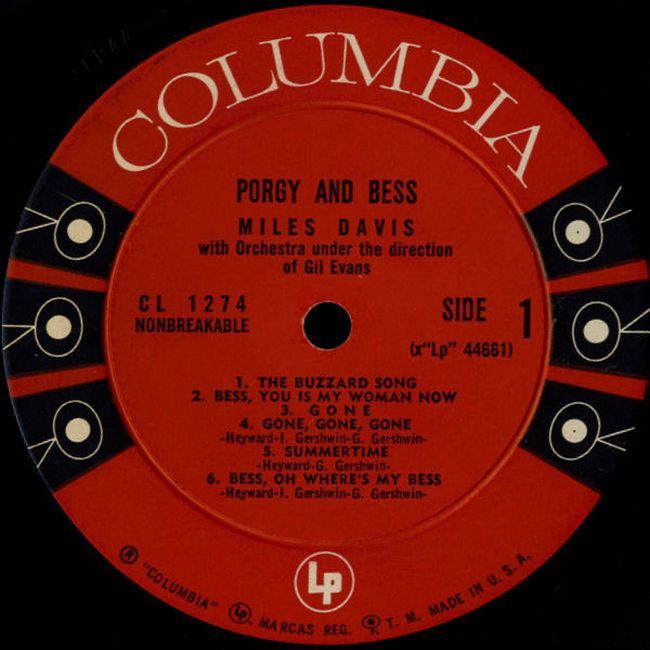 Miles Davis – Porgy And Bess (Vinyl)