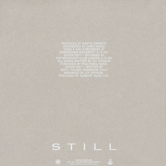 Joy Division – Still (Vinyl)