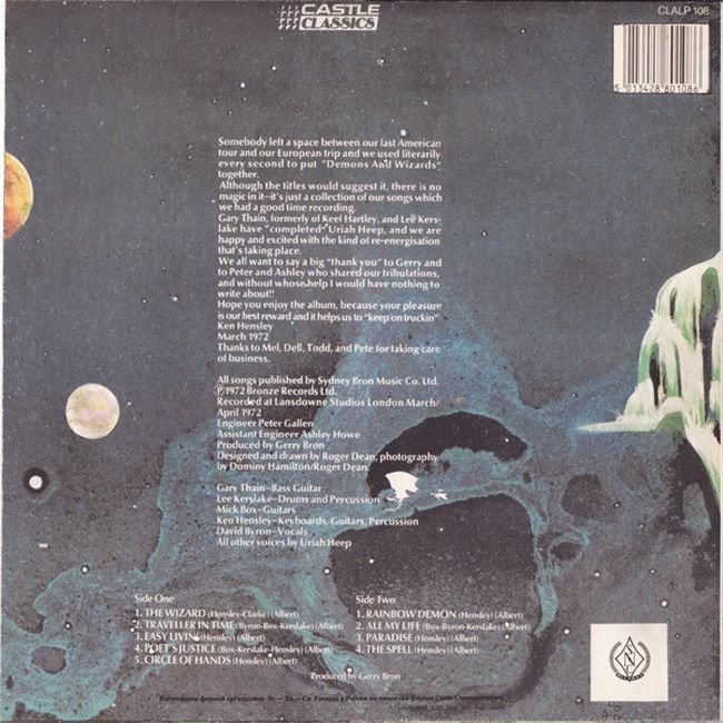 Uriah Heep – Demons And Wizards