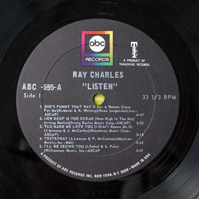 Ray Charles – Invites You To Listen (Vinyl)