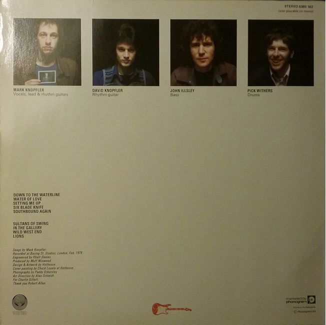 Платівка Dire Straits – Dire Straits| Дайр Стрейтс